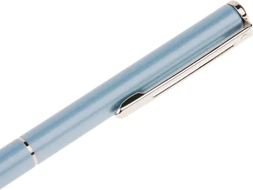 Miniatura 2 de Sheaffer Agio Bolígrafo con acabado de níquel azul esmerilado
