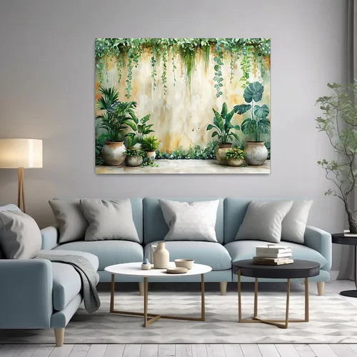 Miniatura 3 de VOCBAN Plant Wall Decor Prints, Retro Botanical Style Plant Botanical Prints Posters Wall Art For Living Room Decor Canvas Prints Home Artwork