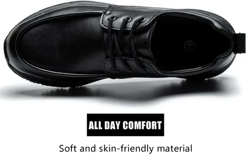 Miniatura 4 de Zapatos de trabajo antideslizantes para hombres y mujeres, impermeables y resistentes al aceite, ligeros y cómodos, mocasines sin cordones, tenis