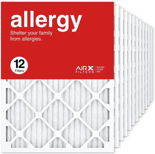 Miniatura 3 de AIRx Filters Filtro de aire MERV 11 plisado HVAC de 10 x 10 x 1 para caldera, paquete de 12 unidades, fabricado en los Estados Unidos