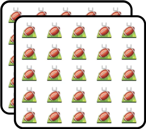 Amercian Football Field - Calcomanías decorativas para álbumes de recortes, impermeables, calcomanías de vinilo para botella de agua, laptop y funda