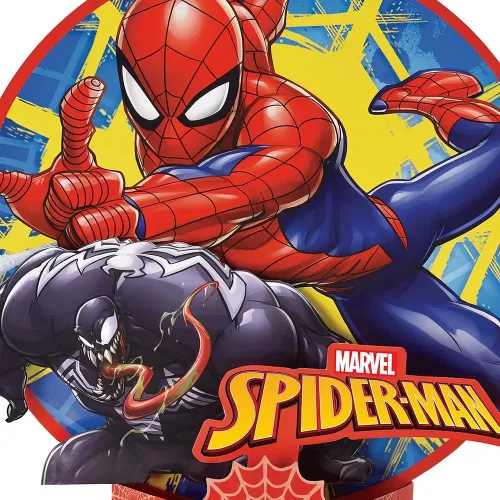 Miniatura 3 de Spider-Man - Decoración de mesa Wonder, 11.4 pulgadas (paquete de 1), material duradero, perfecto para fanáticos de superhéroes y celebraciones