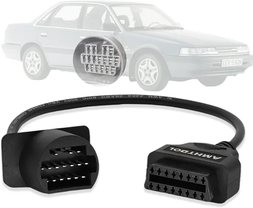 Miniatura 13 de Adaptador OBD1 a OBD2 para BMW de 20 pines, compatible con vehículos BMW E31 E32 E34 E36 E39 E38 E53 X 5 Z3, cable de diagnóstico de 20 pines
