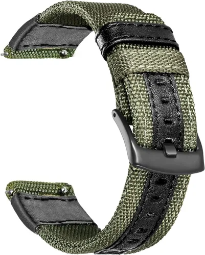 Compatible con Samsung Galaxy Watch 1.811 in Band 2019/Galaxy Watch 3 1.772 in/Gear S3 Frontier Classic, correa deportiva de repuesto de nailon de