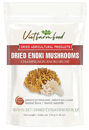 Miniatura 17 de SETAS ABALONE SECAS 5.29 Oz (5.29 oz) VIETFARMFOOD: Productos agrícolas secos con sabor natural puro. Utilizados como ingredientes de cocina