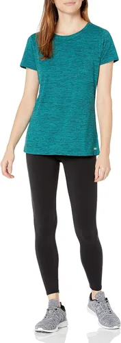 Miniatura 66 de Amazon Essentials Camiseta de manga corta con cuello redondo para mujer, de secado rápido, para entrenamiento, gimnasio, paquete múltiple