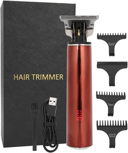 Pilipane Cortadora de pelo eléctrica, profesional, inalámbrica, recargable, USB, con diseño de pantalla LCD, para hombres, mujeres, niños, uso
