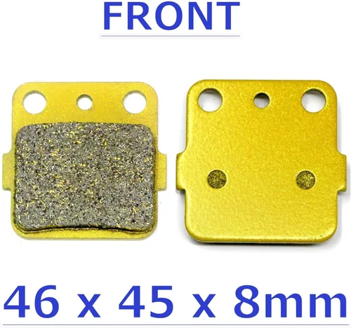 Miniatura 4 de Pastillas de Freno Delantero Trasero Zapatas para Honda Fourtrax Sportrax 250 TRX250EX 2001-2008 - TRX250X 2009-2021 Tambor Frenos 340 FA84 MC0250