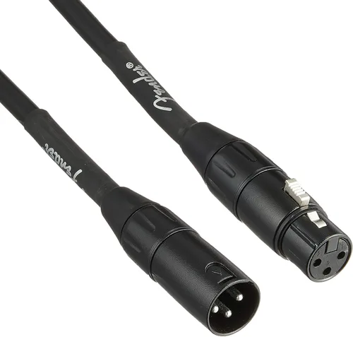 Miniatura 2 de Fender - Cable de micrófono serie profesional, XLR, negro, 10 pies