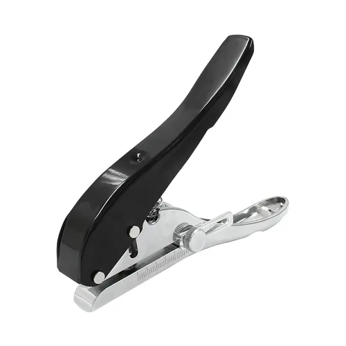 Uenhoy Perforadora de agujero de metal de 5/16 pulgadas, 0.315 in, resistente de un solo agujero, perforadora de papel portátil para tarjetas de