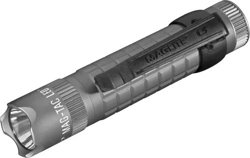 Miniatura 8 de Maglite Mag-Tac – Linterna LED de bolsillo, 2 celdas CR123, bisel coronado, negro mate