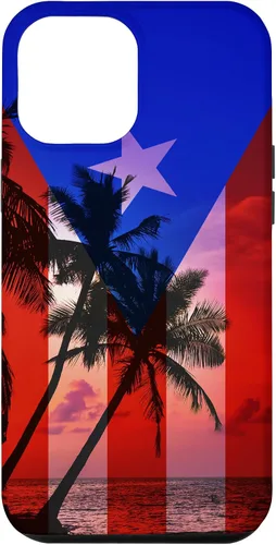 Miniatura 25 de iPhone 11 Tropical Ocean Vibes Bandera de Puerto Rico - Funda del Orgullo Puertorriqueño