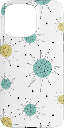 Miniatura 31 de Franciscan Starburst Mid Century Modern Atomic Era Pattern Case for iPhone 17