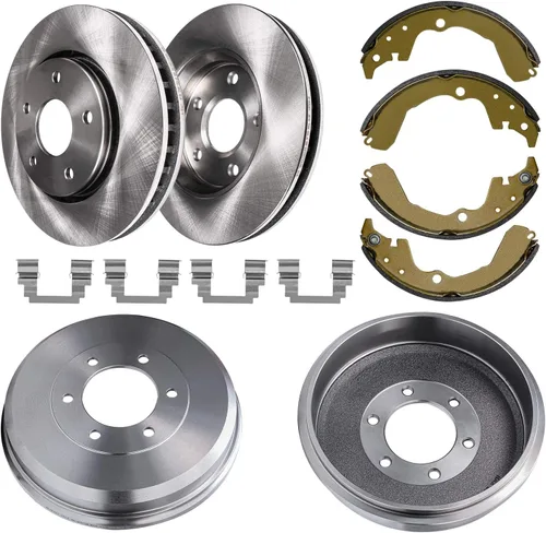 Miniatura 15 de Detroit Axle - Kit de frenos para Mazda CX-5 2019-2024, rotores de freno de disco pastillas de freno de cerámica con herrajes 2020 2021 2022 2023