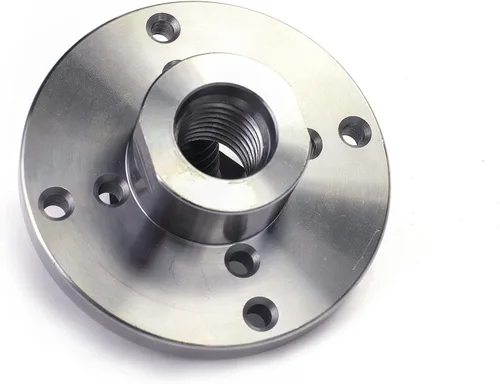 Miniatura 11 de Mandriles de 2" para torno de madera con placa frontal de acero, accesorios de carpintería con rosca de 1"-8TPI
