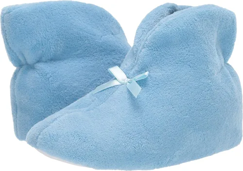 Miniatura 7 de MUK LUKS Women's Micro Chenille Boot with Satin Bow Slipper