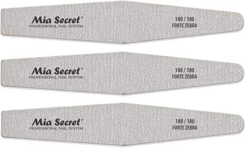 Miniatura 9 de Mia Secret Forte Zebra Diamond Lima de uñas (centro rosa, 5)
