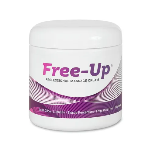 Free-Up -Crema de masaje profesional, sin fragancia, gran deslizamiento, lubricidad, percepción de tejidos, perfecta para terapia física, masaje