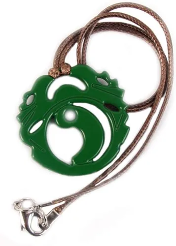 Miniatura 2 de Collar Lara Croft Verde Colgante Accesorios de lujo Accesorios Cosplay Props Xcoser