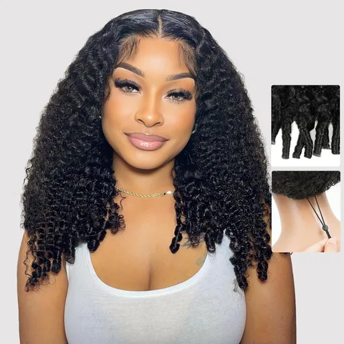 Miniatura 28 de Peluca de cabello humano estilo Bob, densidad del 220 %, pelucas de encaje frontal HD de 13 x 6 pulgadas, predepiladas, encaje transparente HD, sin