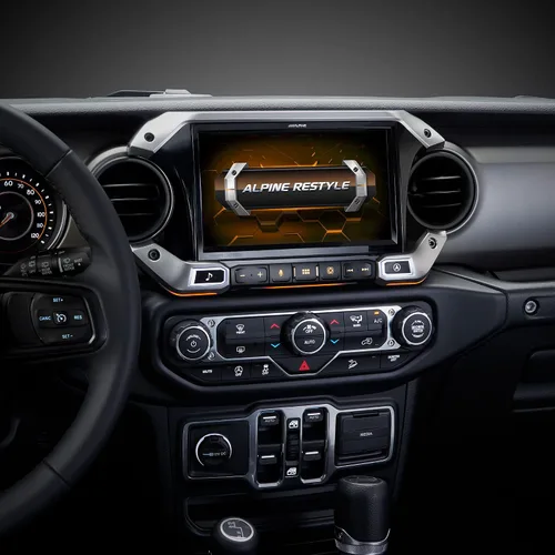 Miniatura 7 de Alpine Receptor multimedia i509-WRA-JL de 9 pulgadas compatible con Jeep Wrangler 2018 y Gladiator 2020 en adelante