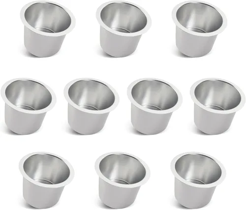 Miniatura 17 de GSE Games & Sports Expert Portavasos de aluminio jumbo, portavasos para mesas de póquer de casino, escritorios de trabajo, barcos, casas rodantes
