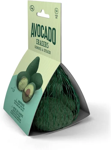 Miniatura 4 de Genuine Fred Borradores de aguacate, juego de 4, verde