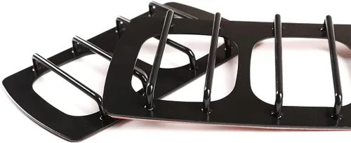 Miniatura 8 de YIWANG Cubierta de luz trasera negra inoxidable para Land Rover Defender 90 110 2020-2022 (estilo B)