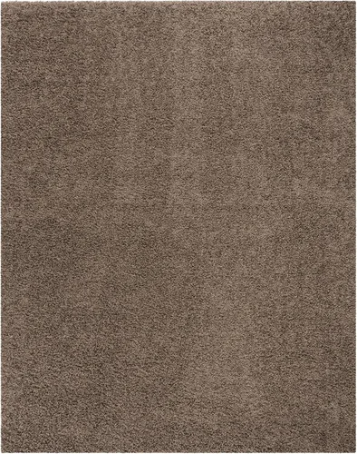 Miniatura 2 de SAFAVIEH Alfombra de Área 10x14 - Colección Athens Shag - Grande - Taupe, No Desprende Pelusa y Fácil de Limpiar, Ideal para Sala de Estar