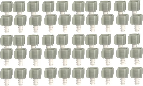 Miniatura 18 de SEAFLO Acoplamiento de tubería PEX de plástico de 90 grados 1/2" Barb x 1/2" adaptador de codo de ajuste de púas compatible con tubo PEX o PE-RT