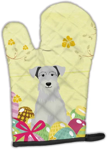 Miniatura 310 de Caroline's Treasures BB2732OVMT Dog House Collection Border Collie - Guante de horno grueso resistente al calor para sartenes calientes y horno