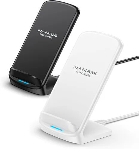 Miniatura 10 de Cargador inalámbrico rápido actualizado NANAMI, soporte de carga inalámbrica certificado Qi compatible con Samsung Galaxy S25/S24/S23/S22/S21/S20
