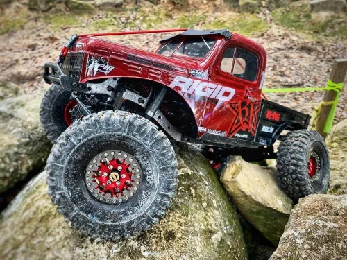 Miniatura 2 de Correa de arrastre cinético HooCrawler RC Crawler, cuerda de escape, gancho de remolque de rescate para 1/8 1/10 LCG Chasis Axial SCX10 I II Capra