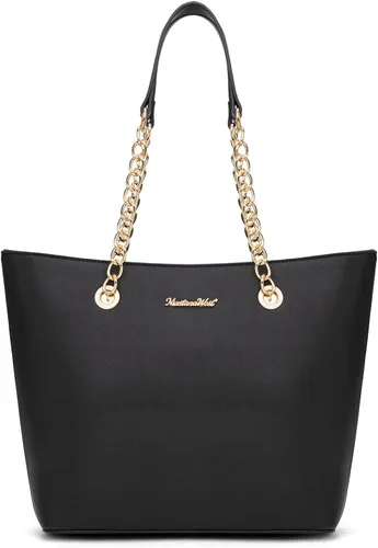 Miniatura 16 de Montana West Bolsa Tote para Mujeres Bolsos de Mano con Asa Superior de Cadena