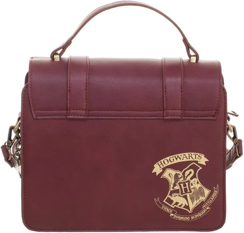 Miniatura 4 de Harry Potter Hogwarts - Bolso de mano con dijes, color granate, talla única