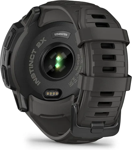 Miniatura 8 de Garmin Instinct 2X Solar, reloj inteligente GPS resistente, linterna incorporada, capacidad de carga solar, GNSS multibanda, grafito, NA/AUS/NZ