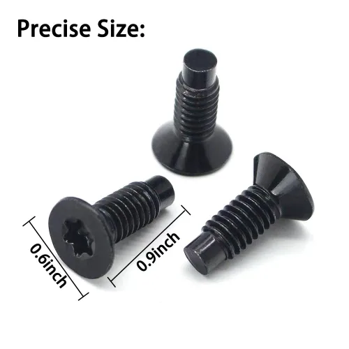 Miniatura 5 de 8 piezas de pernos estilo OEM para Jeep compatibles con Jeep Wrangler 1976-1986 CJ 1987-1995 YJ 1997-2006 TJ, tornillos Torx M8 para soportes de luz
