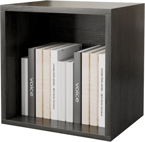 Miniatura 16 de FUSUNBAO Organizador Mágico de Almacenamiento en Cubos DIY Apilables para Casa, Libros, Ropa, Juguetes - Sistema de Almacenamiento Modular de Roble