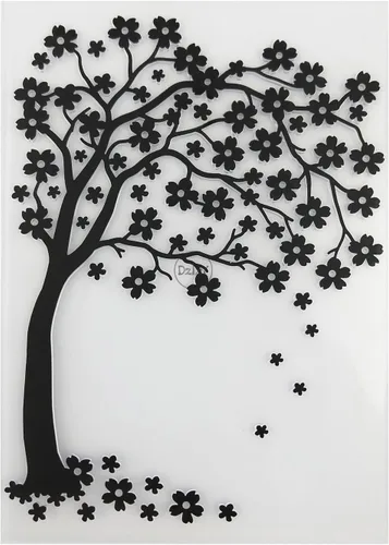 Miniatura 23 de DzIxY Carpetas de plástico en relieve de copo de nieve de Navidad para suministros de fabricación de tarjetas, plantillas de álbum de recortes 3D