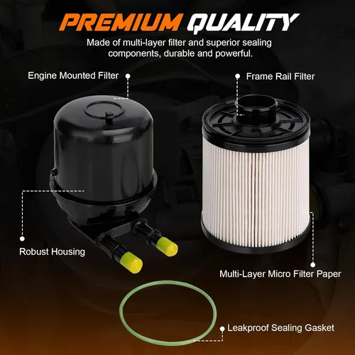 Miniatura 3 de Filtro de combustible – Diesel Kit de filtro de combustible