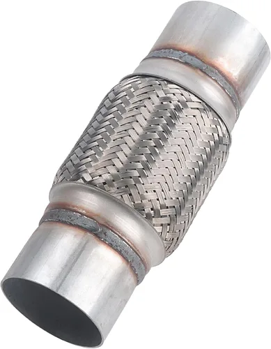 Miniatura 22 de Tubo flexible de escape, tubo flexible de escape resistente de acero inoxidable de 2 x 4 pulgadas, tubo flexible de escape de doble trenza, longitud