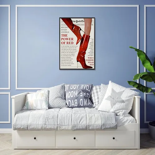 Miniatura 19 de Pósteres de citas divertidas con texto en inglés «Better Late Than Feug», lienzo minimalista con fondo blanco, arte de pared, frutas frescas
