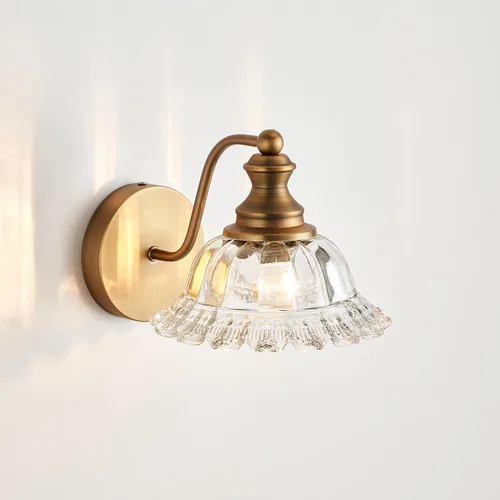 Miniatura 5 de XIEDUN Apliques de Pared Vintage de Latón Luces de Pared para Sala de Estar Apliques de Baño 2