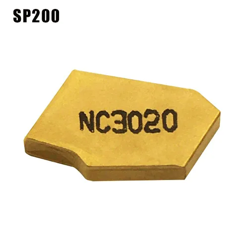 Miniatura 2 de GBJ 10 piezas SP200 GTN-2 ranurado de corte de insertos de carburo para SPB26-2 SPB32-2 Hoja ranurado herramienta de ranurado herramienta de placa