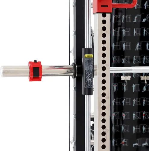 Miniatura 5 de Altas Strength 3058G Smith Machine - Gimnasio en casa con pilas dobles de peso de 200 libras, capacidad de 1,000 libras, jaula de alimentación