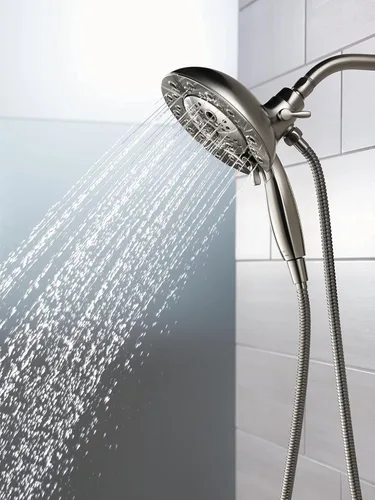 Miniatura 2 de Delta FAUCET 58480-KS-PR-PK - Combo universal de componentes para ducha, Lumicoat negro inoxidable, flujo de agua de 1.75 GPM