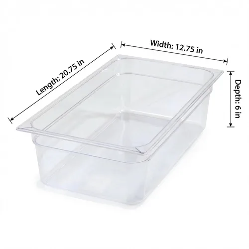 Miniatura 2 de Carlisle FoodService Products StorPlus Contenedor de almacenamiento de alimentos de tamaño completo para servir y almacenar alimentos calientes