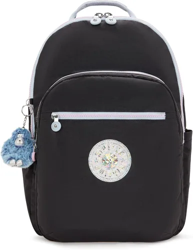 Miniatura 20 de Kipling Seoul - Mochila para portátil extra grande de 17", Lavanda C, Grande