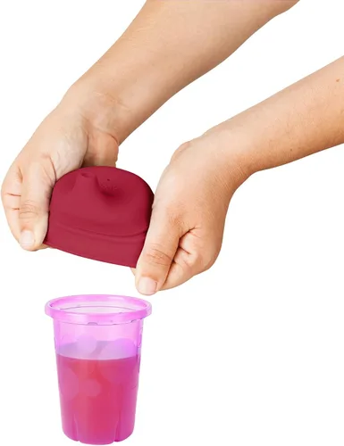 Miniatura 3 de Boon - Cómodo juego de tapas, tamaño universal, para aperitivos Rosa