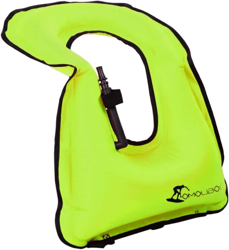 Miniatura 10 de OMOUBOI Chaleco de esnórquel para adultos, chalecos de natación inflables para buceo, esnórquel, natación y seguridad (adecuado para 100-220 libras)